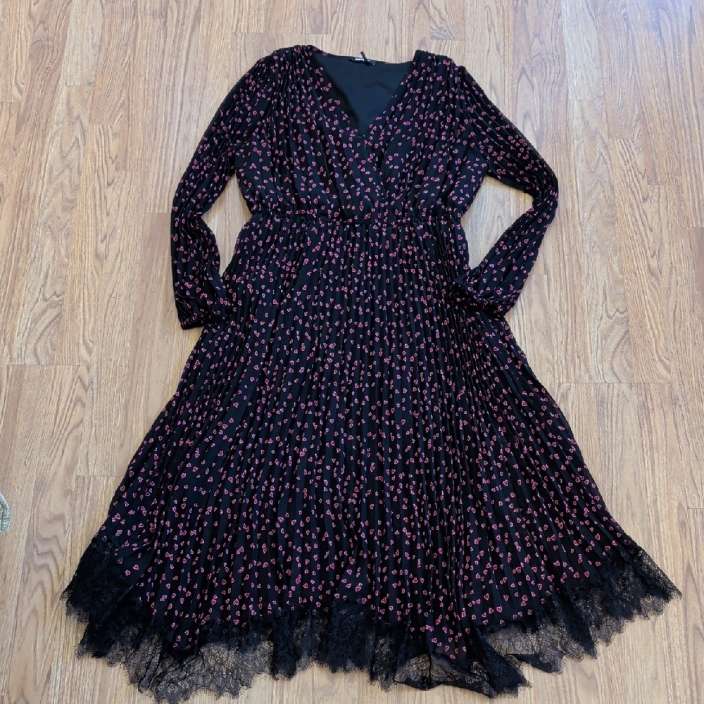 DKNY Dress with Hearts and Lace